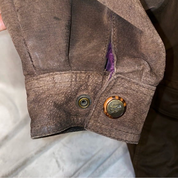 New River Brown Leather Jacket - Picture 7 of 13